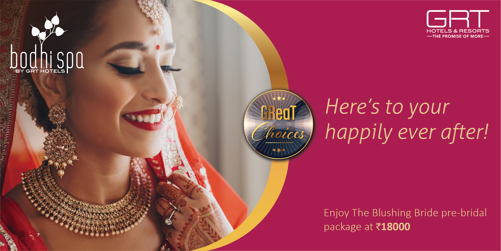 The Blushing Bride Pre Bridal Package