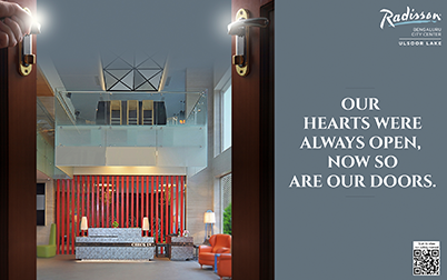 Radisson Bengaluru City Center by GRT Hotels and Resorts is all set to welcome you back!