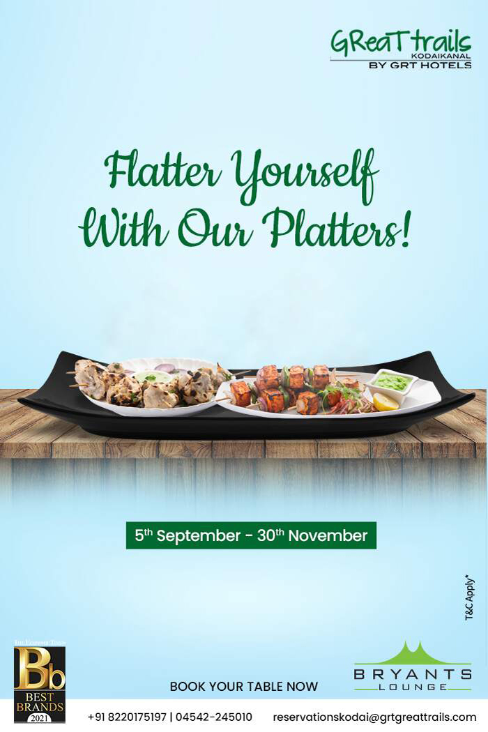 Flatter Yourself With Our Platters!