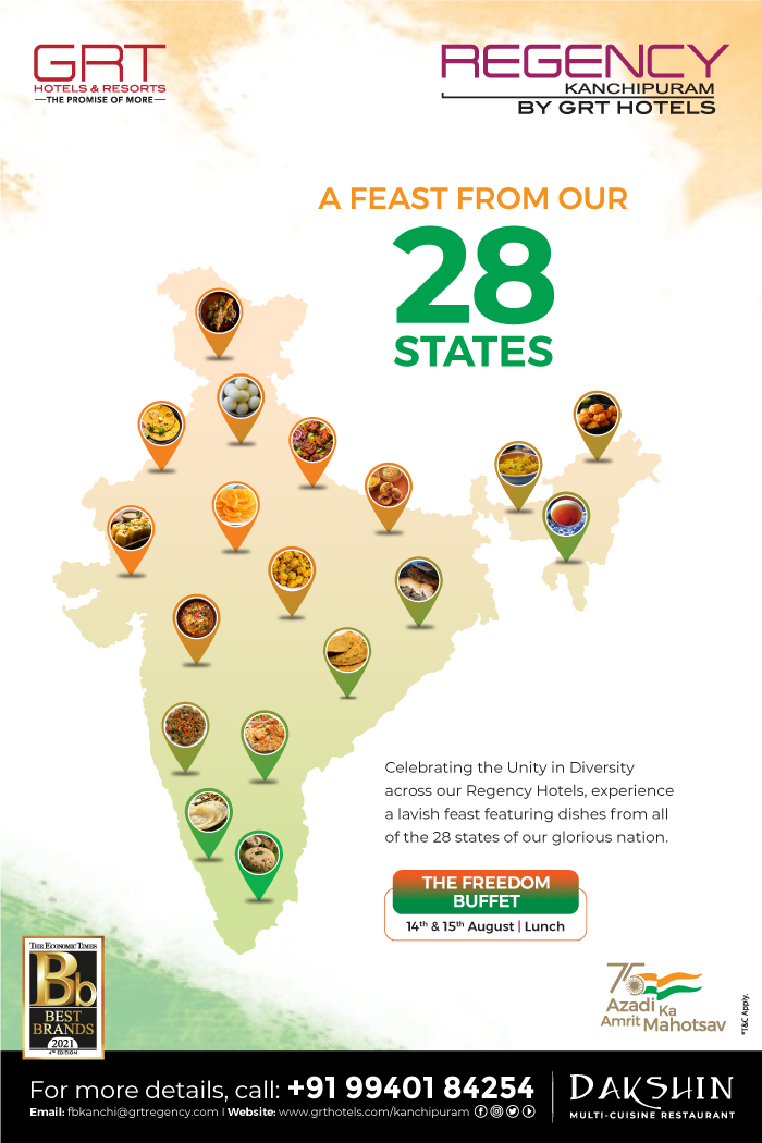 A Feast From Our 28 States - Kanchipuram